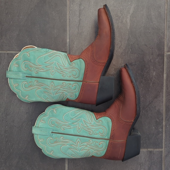 Ariat Legend Cowboy Western Boots Size 9B - Picture 6 of 11